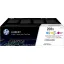  Original HP CF253XM 201X Toner MultiPack C,M,Y (ca. 2.300 Seiten) 